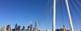Margaret Hunt Hill Bridge in DFW